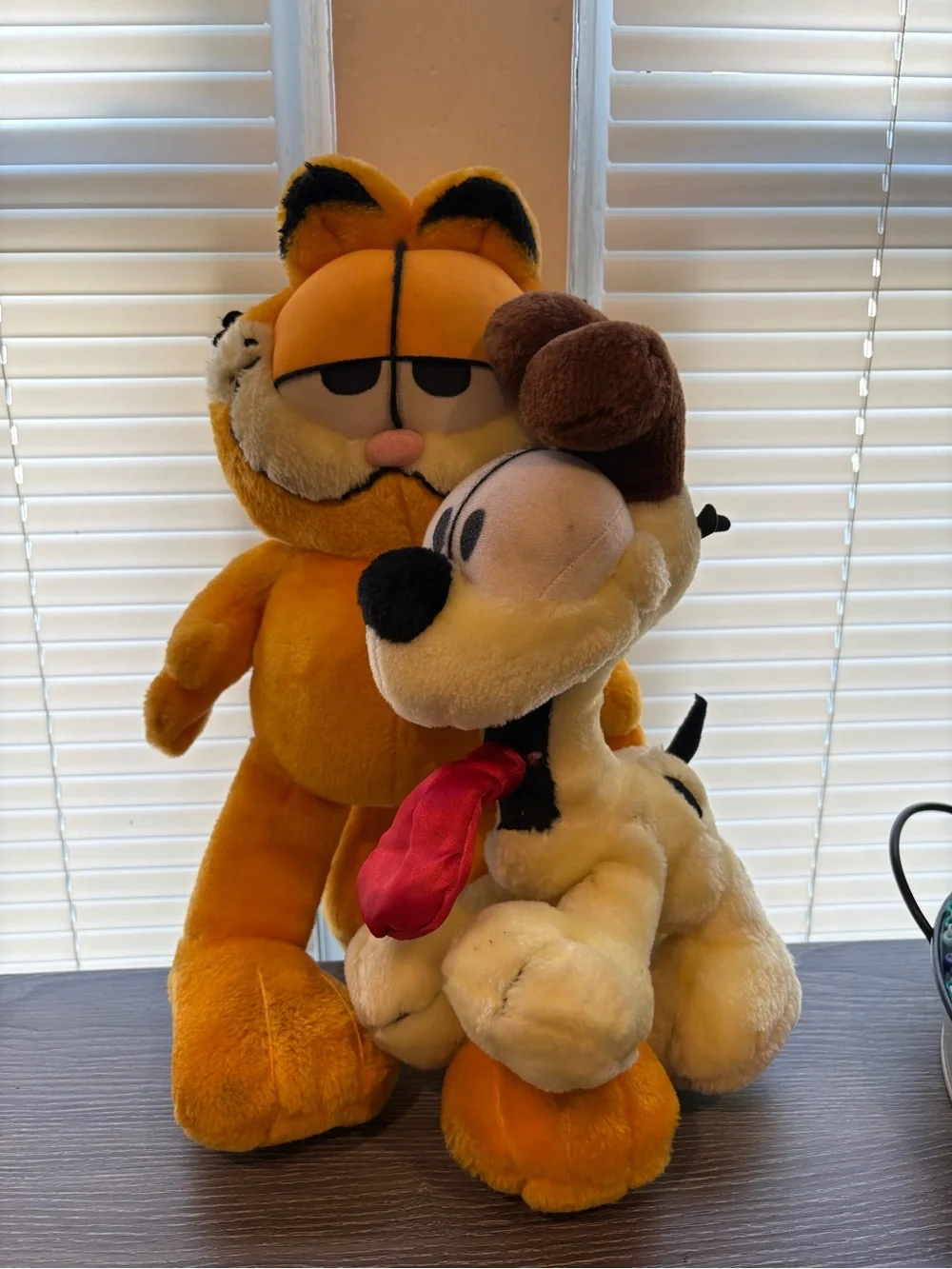 Vintage Garfield & Odie Plush Retro Jim Davis Comic Collectibles Play By Play 80